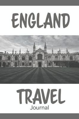 Book cover for England Travel Journal