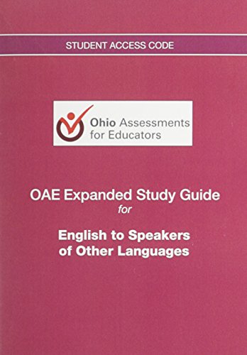 Book cover for OAE Expanded Study Guide -- Access Code Card -- for English to Speakers of Other Languages