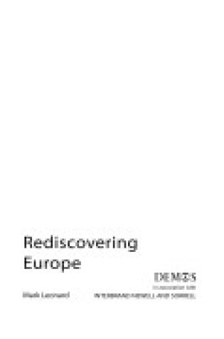 Cover of Rediscovering Europe