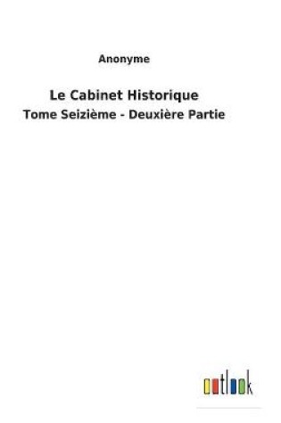 Cover of Le Cabinet Historique