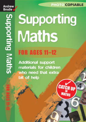 Cover of Supporting Maths 11-12