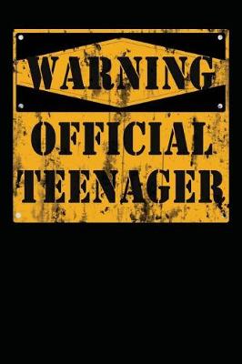 Book cover for Warning Official Teenager