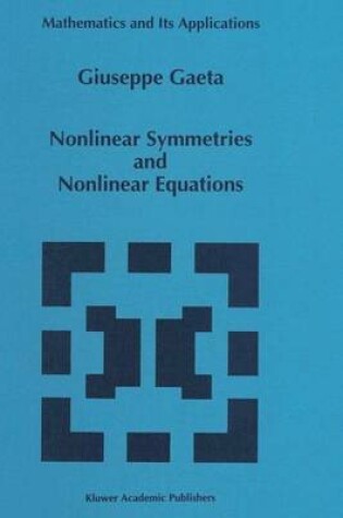 Cover of Nonlinear Symmetries and Nonlinear Equations