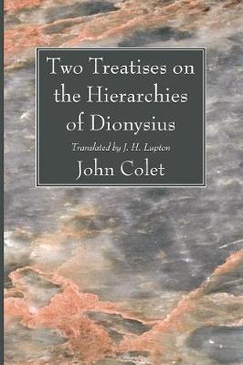 Book cover for Two Treatises on the Hierarchies of Dionysius