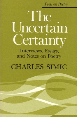 Cover of The Uncertain Certainty