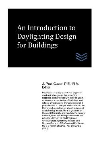 Cover of An Introduction to Daylighting Design for Buildings