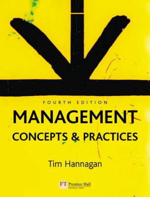 Book cover for Valuepack: Management:Concepts and Parctices with The Buisness Enviroment.