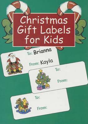 Book cover for Christmas Gift Labels for Kids