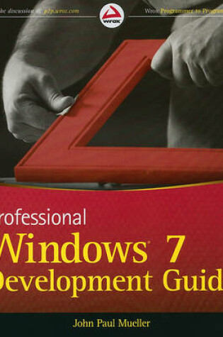 Cover of Professional Windows 7 Development Guide