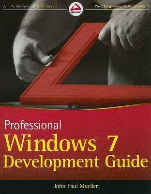 Book cover for Professional Windows 7 Development Guide