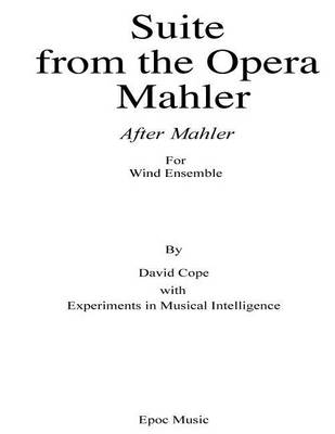 Book cover for Suite from the Opera Mahler (After Mahler)