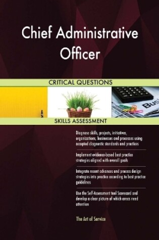 Cover of Chief Administrative Officer Critical Questions Skills Assessment