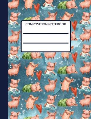 Book cover for Pig Composition Notebook