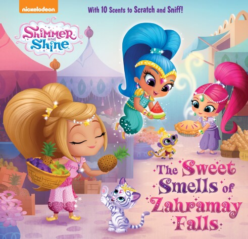 Book cover for The Sweet Smells of Zahramay Falls (Shimmer and Shine)