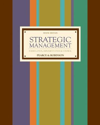 Book cover for Strategic Management with Premium Content Card and Business Week Subscription