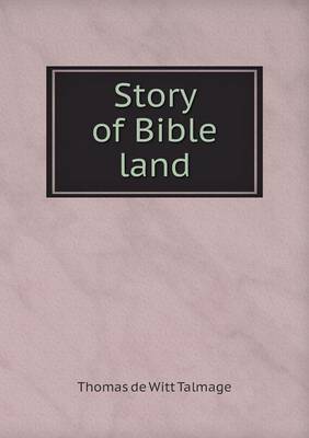 Book cover for Story of Bible Land