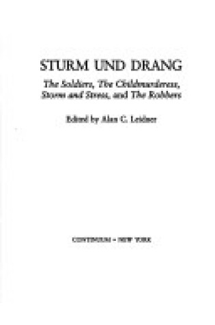 Cover of Sturm und Drang