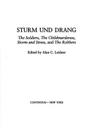 Book cover for Sturm und Drang