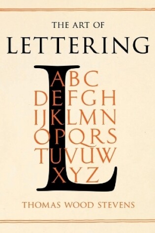 Cover of The Art of Lettering - A Guide to Typography Design