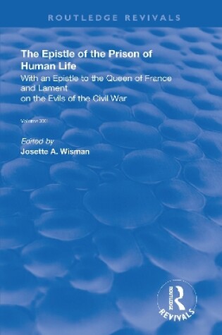 Cover of The Epistle of the Prison of Human Life