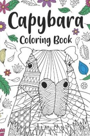 Cover of Capybara Coloring Book