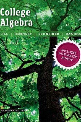 Cover of College Algebra with Integrated Review Plus Mylab Math with Pearson Etext and Worksheets -- 24-Month Access Card Package