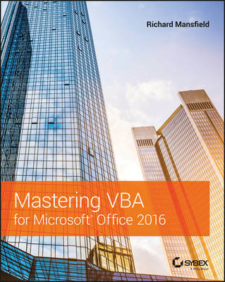 Book cover for Mastering VBA for Microsoft Office 2016
