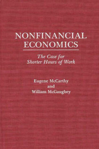 Cover of Nonfinancial Economics