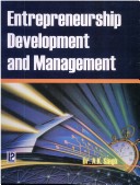 Book cover for Entrepreneurship Development and Management