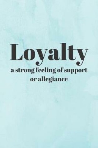 Cover of My Focus Word Journal - Loyalty