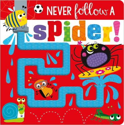 Book cover for Never Follow a Spider!