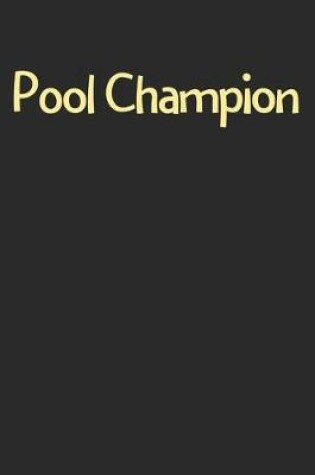 Cover of Pool Champion