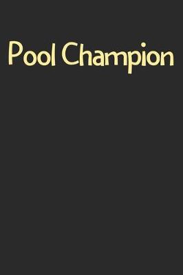 Book cover for Pool Champion