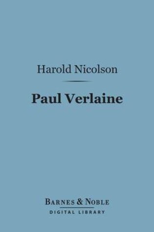 Cover of Paul Verlaine (Barnes & Noble Digital Library)