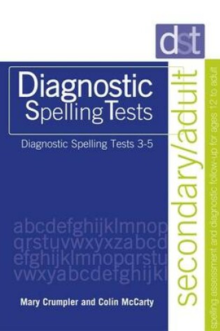 Cover of Diagnostic Spelling Test - Secondary