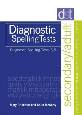 Book cover for Diagnostic Spelling Test - Secondary