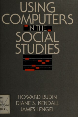 Cover of Using Computers in the Social Studies