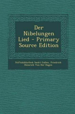 Cover of Der Nibelungen Lied