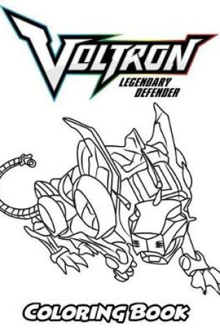 Cover of Voltron Legendary Defender Coloring Book