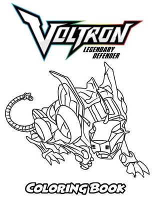 Cover of Voltron Legendary Defender Coloring Book