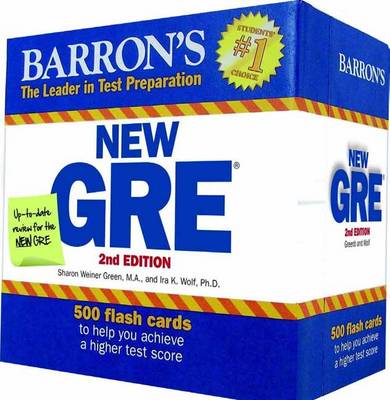 Book cover for GRE Flash Cards