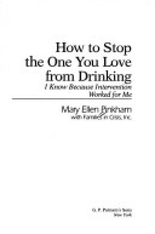 Cover of How to Stop Drinking