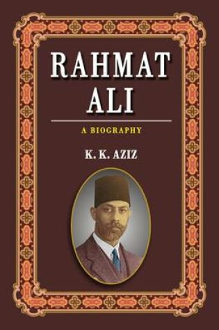 Cover of Rahmat Ali