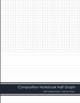 Book cover for Composition Notebook Half Graph