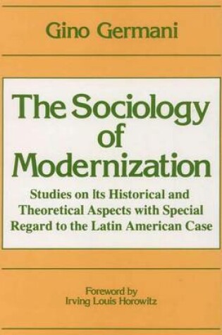 Cover of The Sociology of Modernization