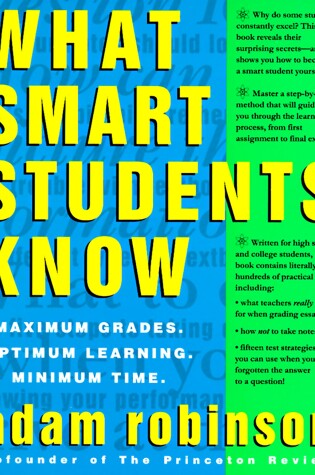 Cover of What Smart Students Know