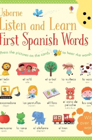 Cover of Listen and Learn First Spanish Words
