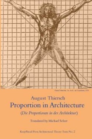 Cover of Proportion in Architecture