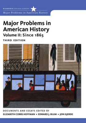 Book cover for Major Problems in American History, Volume II