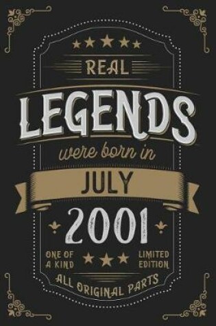 Cover of Real Legends were born in July 2001